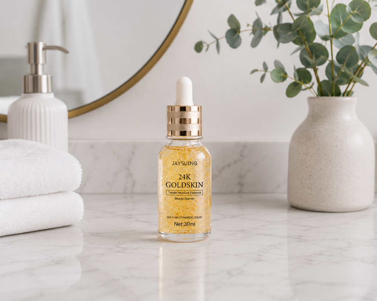 Gold and Nicotinamide Facial Serum