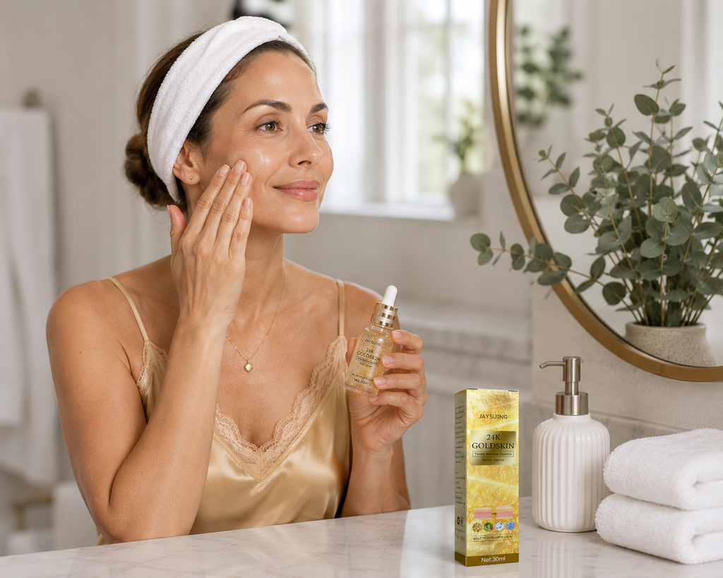 Gold and Nicotinamide Facial Serum