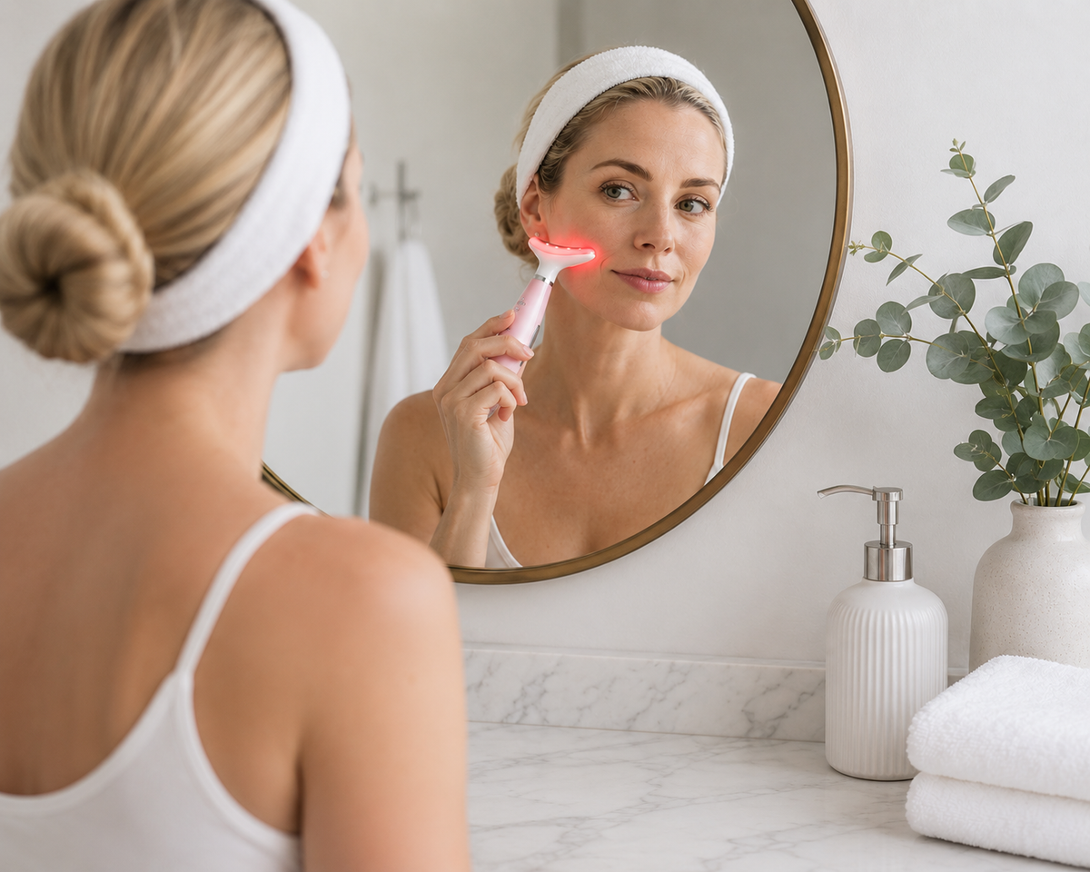 LED Light Technology Facial Treatment Wand