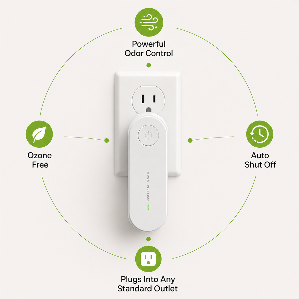 Ionizing Kitchen Odor Eliminator